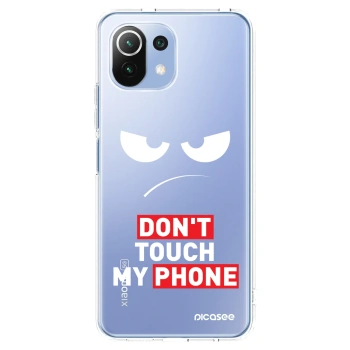Picasee διαφανής θήκη σιλικόνης Xiaomi Mi 11 Lite - Angry Eyes - Transparent