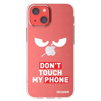 Picasee διαφανής θήκη σιλικόνης Apple iPhone 13 mini - Angry Eyes - Transparent