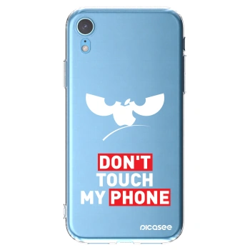 Picasee διαφανής θήκη σιλικόνης Apple iPhone XR - Angry Eyes - Transparent