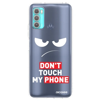 Picasee διαφανής θήκη σιλικόνης Motorola Moto G60 - Angry Eyes - Transparent
