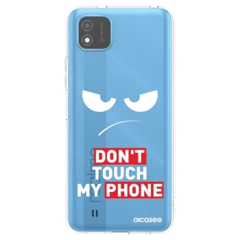 Picasee διαφανής θήκη σιλικόνης Realme C11 (2021) - Angry Eyes - Transparent