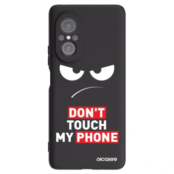 Picasee Μαύρη θήκη σιλικόνης για Huawei Nova 9 SE - Angry Eyes - Transparent