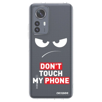 Picasee διαφανής θήκη σιλικόνης Xiaomi 12 Pro - Angry Eyes - Transparent