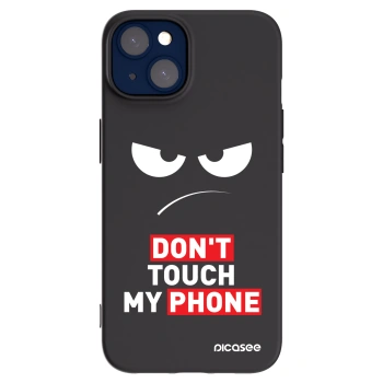 Picasee Μαύρη θήκη σιλικόνης για Apple iPhone 14 - Angry Eyes - Transparent