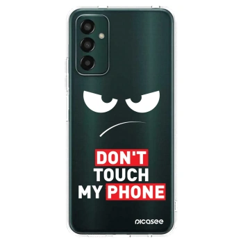Picasee διαφανής θήκη σιλικόνης Samsung Galaxy M13 M135F - Angry Eyes - Transparent