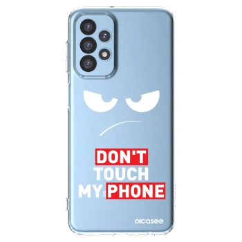 Picasee διαφανής θήκη σιλικόνης Samsung Galaxy A23 A235F 4G - Angry Eyes - Transparent