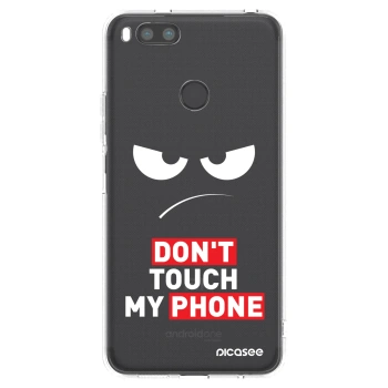 Picasee διαφανής θήκη σιλικόνης Xiaomi Redmi A1 - Angry Eyes - Transparent