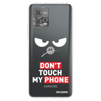 Picasee διαφανής θήκη σιλικόνης Motorola Moto G72 - Angry Eyes - Transparent