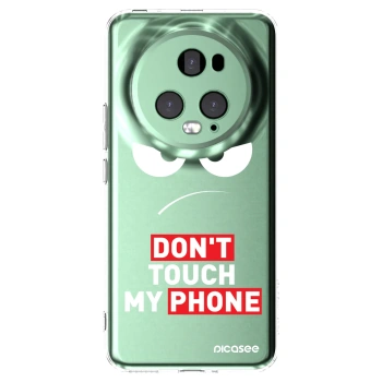 Picasee διαφανής θήκη σιλικόνης Honor Magic5 Pro - Angry Eyes - Transparent