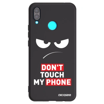 Picasee Μαύρη θήκη σιλικόνης για Huawei Nova 3 - Angry Eyes - Transparent