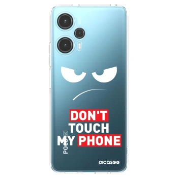 Picasee διαφανής θήκη σιλικόνης Xiaomi Poco F5 - Angry Eyes - Transparent