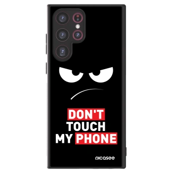 Picasee ULTIMATE CASE PowerShare για Samsung Galaxy S22 Ultra 5G - Angry Eyes - Transparent