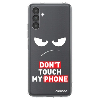 Picasee διαφανής θήκη σιλικόνης Samsung Galaxy A04s A047F - Angry Eyes - Transparent