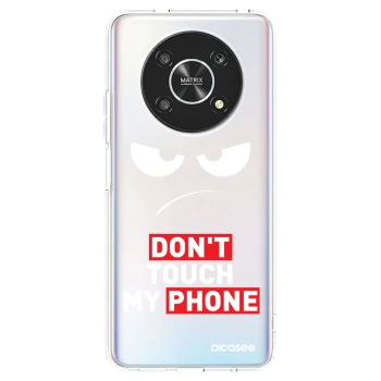 Picasee διαφανής θήκη σιλικόνης Honor Magic4 Lite 5G - Angry Eyes - Transparent