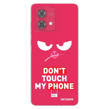 Picasee διαφανής θήκη σιλικόνης Motorola Moto G84 5G - Angry Eyes - Transparent