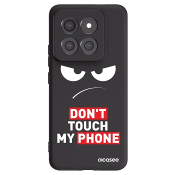 Picasee Μαύρη θήκη σιλικόνης για Xiaomi 14 Pro - Angry Eyes - Transparent