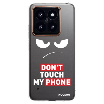 Picasee διαφανής θήκη σιλικόνης Xiaomi 14 Pro - Angry Eyes - Transparent