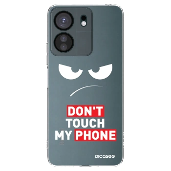 Picasee διαφανής θήκη σιλικόνης Xiaomi Redmi 13C 4G - Angry Eyes - Transparent