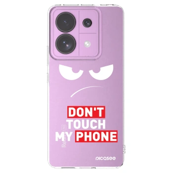 Picasee διαφανής θήκη σιλικόνης Xiaomi Redmi Note 13 Pro 5G - Angry Eyes - Transparent