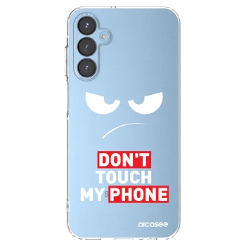 Picasee διαφανής θήκη σιλικόνης Samsung Galaxy A15 A156B 5G - Angry Eyes - Transparent