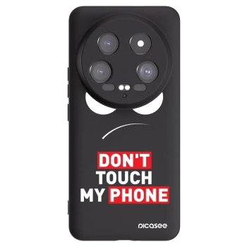 Picasee Μαύρη θήκη σιλικόνης για Xiaomi 14 Ultra - Angry Eyes - Transparent