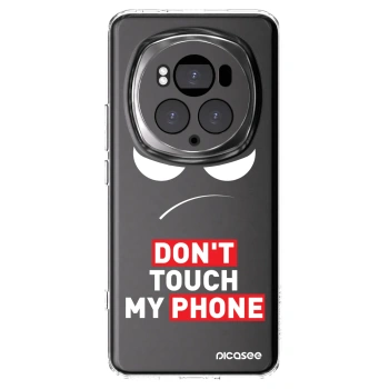 Picasee διαφανής θήκη σιλικόνης Honor Magic6 Pro - Angry Eyes - Transparent