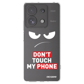 Picasee διαφανής θήκη σιλικόνης Xiaomi Redmi Note 13 Pro 4G - Angry Eyes - Transparent