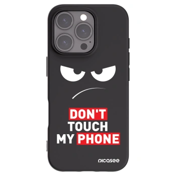 Picasee Μαύρη θήκη σιλικόνης για Apple iPhone 16 Pro - Angry Eyes - Transparent