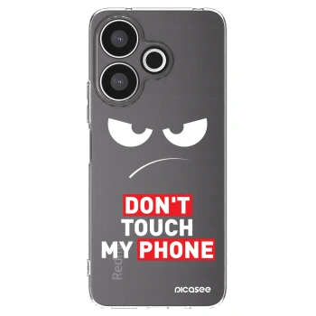 Picasee διαφανής θήκη σιλικόνης Xiaomi Redmi 13 4G - Angry Eyes - Transparent