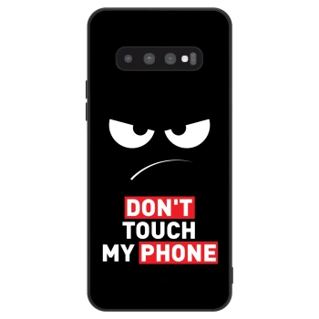 Θήκη για Samsung Galaxy S10 Plus G975 - Angry Eyes - Transparent