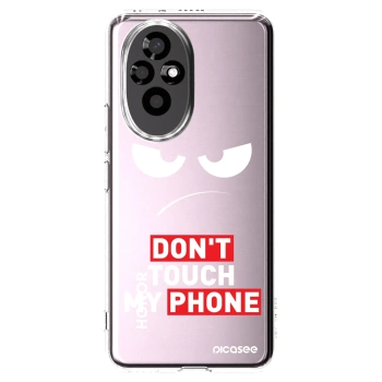 Picasee διαφανής θήκη σιλικόνης Honor 200 Pro 5G - Angry Eyes - Transparent