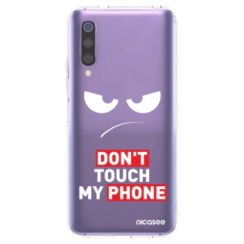 Picasee διαφανής θήκη σιλικόνης Xiaomi Mi 9 - Angry Eyes - Transparent