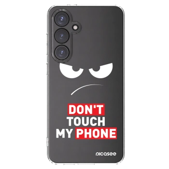 Picasee διαφανής θήκη σιλικόνης Samsung Galaxy S24 FE S721B - Angry Eyes - Transparent