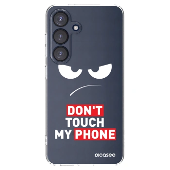 Picasee διαφανής θήκη σιλικόνης Samsung Galaxy S25 5G - Angry Eyes - Transparent