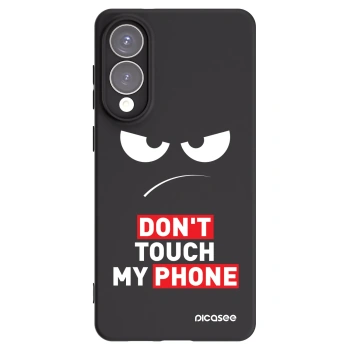 Picasee Μαύρη θήκη σιλικόνης για Samsung Galaxy S25 Edge 5G - Angry Eyes - Transparent