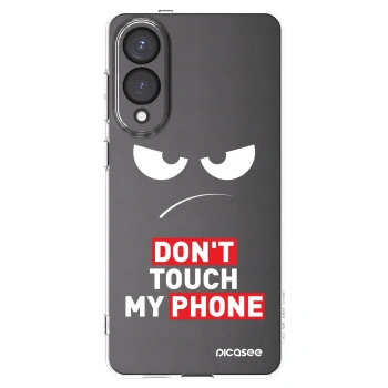 Picasee διαφανής θήκη σιλικόνης Samsung Galaxy S25 Edge 5G - Angry Eyes - Transparent