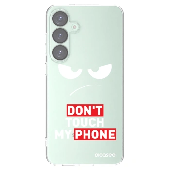 Picasee διαφανής θήκη σιλικόνης Samsung Galaxy S25+ 5G - Angry Eyes - Transparent