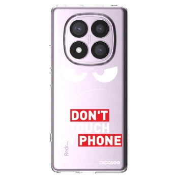Picasee διαφανής θήκη σιλικόνης Xiaomi Redmi Note 14 Pro 4G - Angry Eyes - Transparent