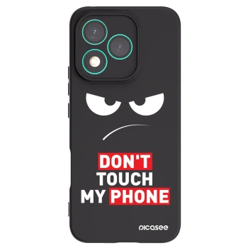 Picasee Μαύρη θήκη σιλικόνης για Honor 400 Lite 5G - Angry Eyes - Transparent