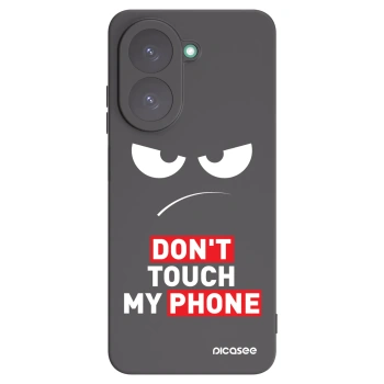 Picasee Μαύρη θήκη σιλικόνης για Xiaomi Redmi A5 - Angry Eyes - Transparent