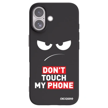 Picasee Μαύρη θήκη σιλικόνης για Apple iPhone 17 - Angry Eyes - Transparent