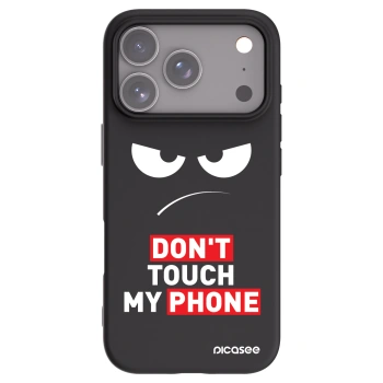 Picasee Μαύρη θήκη σιλικόνης για Apple iPhone 17 Pro - Angry Eyes - Transparent