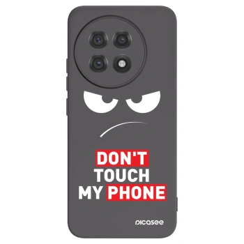 Picasee Μαύρη θήκη σιλικόνης για OnePlus 13R 5G - Angry Eyes - Transparent