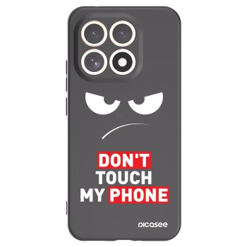 Picasee Μαύρη θήκη σιλικόνης για Xiaomi 15T - Angry Eyes - Transparent