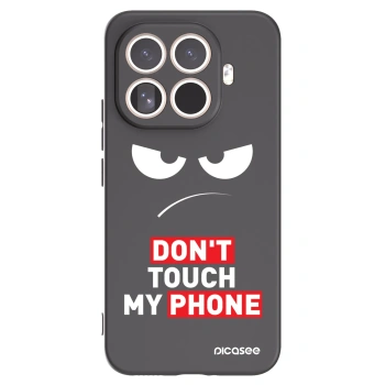 Picasee Μαύρη θήκη σιλικόνης για Xiaomi 15T Pro - Angry Eyes - Transparent