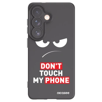 Picasee Μαύρη θήκη σιλικόνης για Samsung Galaxy S26 - Angry Eyes - Transparent