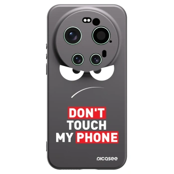 Picasee Μαύρη θήκη σιλικόνης για Xiaomi 17 Ultra - Angry Eyes - Transparent