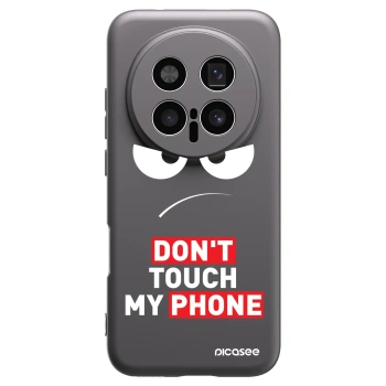 Picasee Μαύρη θήκη σιλικόνης για Honor Magic8 Pro 5G - Angry Eyes - Transparent