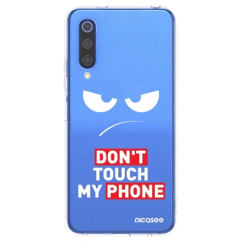 Picasee διαφανής θήκη σιλικόνης Xiaomi Mi 9 SE - Angry Eyes - Transparent