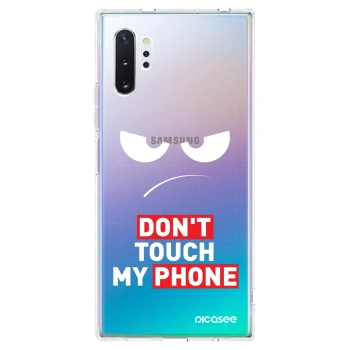 Θήκη για Samsung Galaxy Note 10+ N975F - Angry Eyes - Transparent